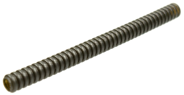 Hose, Ribbed 7mm D. 13L / 10.4cm in Pearl Dark Gray