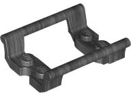 Vehicle Track, Roller Coaster Straight 4L in Pearl Dark Gray