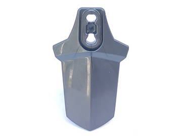 Large Figure Limb Cover, Armor, Shoulder in Pearl Dark Gray