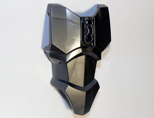 Large Figure Torso Cover, Armour with 2 Chest Holes and Ball Joint Socket in Pearl Dark Gray