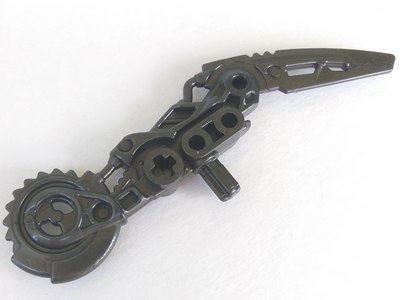 Large Figure Weapon Saw, Rotary / Circular in Pearl Dark Gray