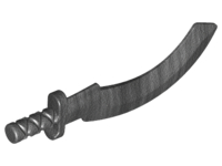 Weapon Sword / Khopesh in Pearl Dark Gray