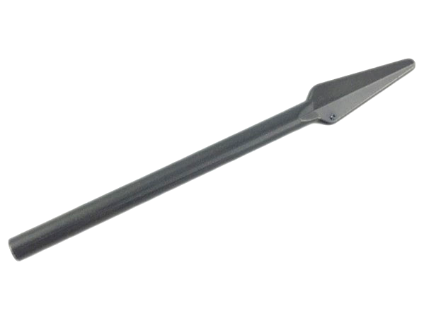 Weapon Pike / Spear Flat End in Pearl Dark Gray