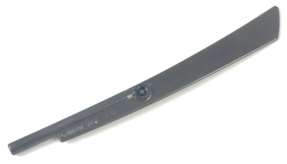 Weapon Sword, Big Blade with Bar in Pearl Dark Gray