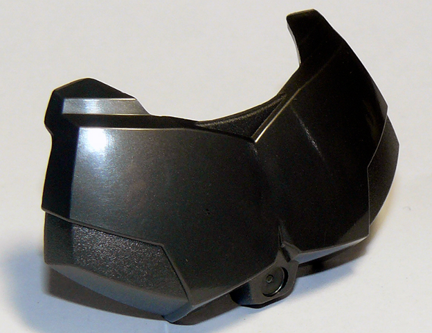 Large Figure Chest Cover, Armour Small in Pearl Dark Gray