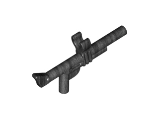 Equipment Tranquilizer Gun with Top Clip in Pearl Dark Gray