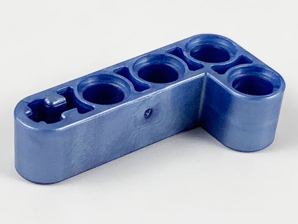 Technic Beam 2 x 4 L-Shape Thick in Pearl Sand Blue