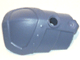 Large Figure Shoulder Cover, Armor, Smooth in Pearl Sand Blue