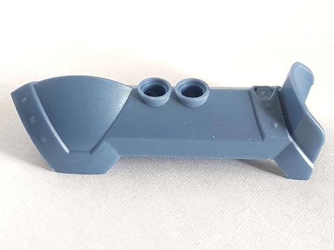 Large Figure Limb Cover, Armor, Leg / Shin Guard Type 1 in Pearl Sand Blue