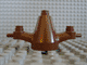 Duplo Plant Tree Trunk Segment with Branches in Brown