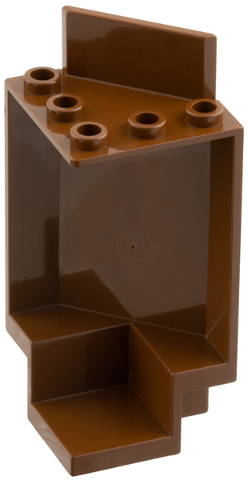 Panel 3 x 3 x 6 Corner Wall in Brown