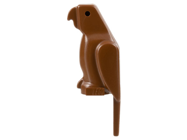 Animal, Bird, Parrot [Plain] in Brown