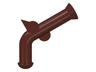 Weapon Gun / Pistol Flintlock in Brown
