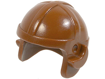 Hat / Helmet, Aviator Cap in Brown