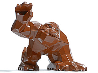 Creature, Rock Monster [Complete Assembly] in Brown
