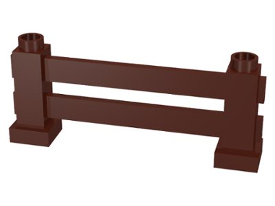 Duplo Fence 1 x 6 x 2 in Brown