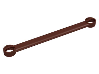 Technic Link 1 x 9 in Brown