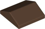 Brick Sloped 33° 2 x 2 Double in Brown