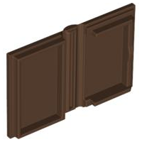 Book 2 x 3 [Plain] in Brown