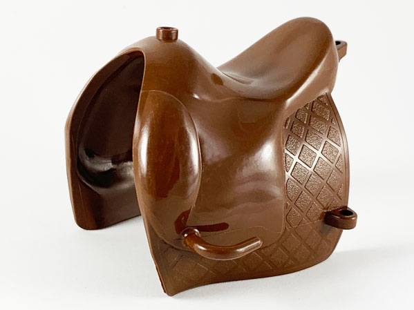 Scala, Animal / Creature Accessory, Horse Saddle in Brown