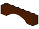 Brick Arch 1 x 6 in Brown