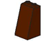 Brick Sloped 75° 2 x 2 x 3 [Hollow Studs] in Brown