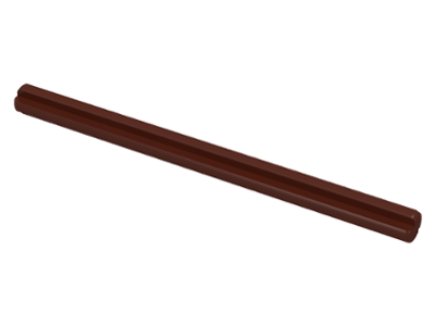 Technic Axle 8 in Brown