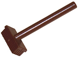 Equipment Brush / Push Broom in Brown