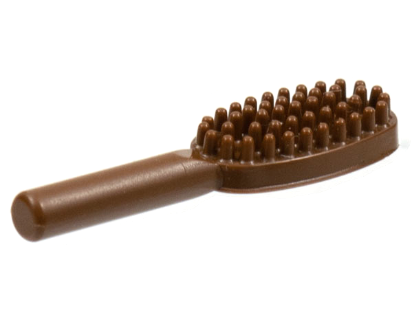 Equipment Hairbrush Long Handle [14mm] in Brown