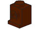 Brick Special 1 x 1 with Headlight in Brown