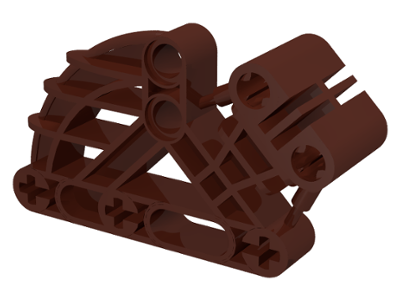Large Figure Skeletal, Torso, Beam 2 x 4 x 7 Angled in Brown