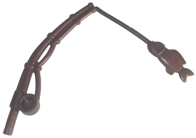 Fabuland, Equipment Fishing Rod in Brown