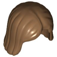 Hair Center Parting in Brown
