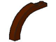 Brick Arch 1 x 6 x 3 1/3 Curved Top in Brown