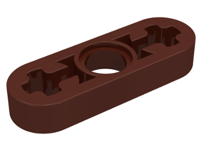 Technic Beam 1 x 3 Thin in Brown