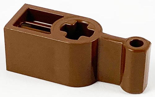 Technic Changeover Catch - + opening in Brown
