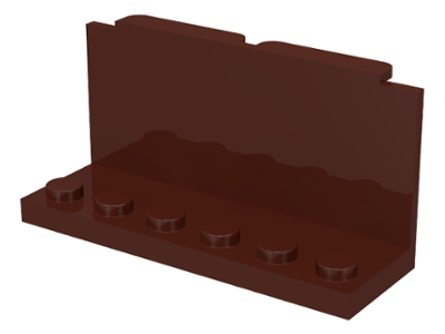 Homemaker Windowsill Wall Panel 2 x 6 x 2 1/3 in Brown