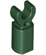Bar Holder with Clip in Dark Green