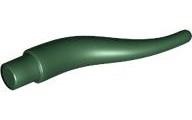 Animal Body Part, Horn (Cattle) / Tentacle / Vine / Branch / Tongue - Long in Dark Green