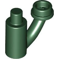 Plant, with Bar and Off-shoot with Stud in Dark Green