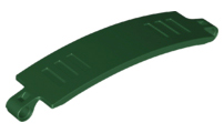 Technic Panel Curved 3 x 13 in Dark Green