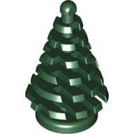 Plant, Pine Tree - Small 2 x 2 x 4 in Dark Green