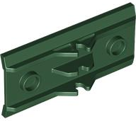 Hinge Panel 6 x 3 in Dark Green