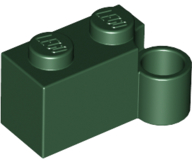 Hinge Brick 1 x 4 [Lower] in Dark Green