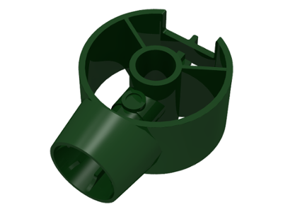 Animal / Creature Body Part, Dinosaur Neck / Tail Ring in Dark Green