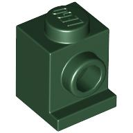 Brick Special 1 x 1 with Headlight in Dark Green