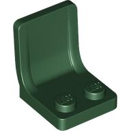 Seat / Chair 2 x 2 in Dark Green