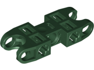 Technic Axle and Pin Connector 2 x 5 with Two Ball Joint Sockets in Dark Green