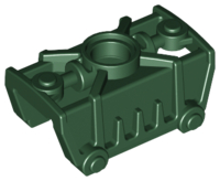 Large Figure Limb Cover (Toa Metru) in Dark Green