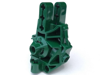 Large Figure Skeletal, Torso (Toa Metru) in Dark Green